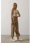 Kemer Pens Detaylı Pantolon - Haki