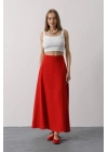 Keten Etek - Kırmızı