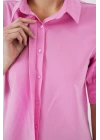 Kısa Kol Gömlek 20312 - Pembe