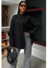 Klasik Oversize Poplin Gömlek 3421