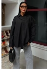 Klasik Oversize Poplin Gömlek 3421