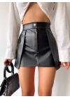Kontrast deri etek siyah w260015