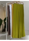 Kruvaze Model Klasik Pantolonlu Çupra Keten Takım 10191