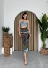 Lara Transparan Midi Etek