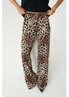 Lastikli Pantolon - Leopar