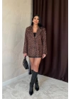 Leopar Leopar Ceket