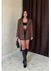 Leopar Leopar Ceket