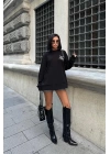 Marison Çiçek Nakışlı Sweatshirt 8050 -08
