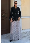 Maxi Dantel Etek 4047