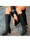 Morena Siyah Cilt Çizme