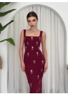 Ners Taş Detaylı Elbise