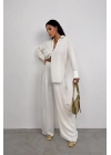 Oversize Keten Gömlek