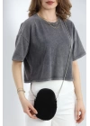 Peluş Telefonluk Siyah - 50053.1624.