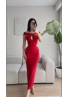 Pencere Detaylı Elbise