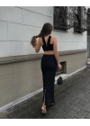Pencere Detaylı Elbise