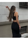 Pencere Detaylı Elbise