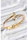 Pirinç Sarmal Model Gold Renk Kadın Kelepçe