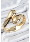 Pirinç Sarmal Model Gold Renk Kadın Kelepçe