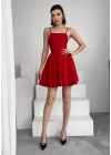 Pole İp Askılı Elbise
