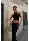 Kadın Açık Günlük Cırtlı Dikişli Baret Modern Sandalet