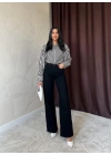 Siyah Comfy Jeans Pantolon