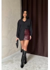 Siyah Salaş Gömlek