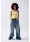 Straplez Dokulu Crop