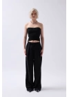 Straplez Dokulu Crop