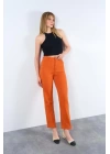 Strong Düz Pantolon - Oranj