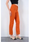 Strong Düz Pantolon - Oranj