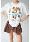 Teddy Bear T-Shirt - Krem