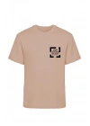 Tişört Tasarla T-Shirt 20/1 Kumaş - Bej