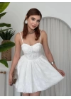 Toba İp Askılı Elbise