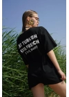 Turkish Sırt Baskılı Oversize T-Shirt