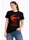 TÜRKİYE Ay Yıldız 2026 Dünya Kupasi Taraftar Forma T-Shirt - Siyah
