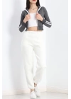 Üç İplik İçi Tüylü Sweat Füme - 20112.1287.