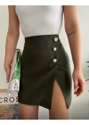 Üç taşlı mini etek