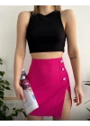 Üç taşlı mini etek