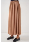 Uzun Ayrobin Etek 8050 - Camel
