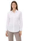 Uzun Kollu Gömlek Düğmeli Klasik Yaka Günlük Ve Ofis Şıklığına Uygun - Beyaz