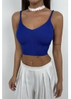 V Yaka Crop Bluz