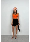 V Yaka Crop Bluz