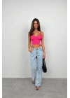 V Yaka Crop Bluz