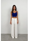 V Yaka Crop Bluz