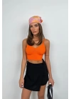 V Yaka Crop Bluz