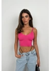 V Yaka Crop Bluz