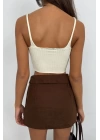 V Yaka Crop Bluz