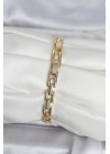 Xuping Zincir Model Gold Renk Kadın Bileklik