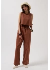 Yandan Bağlamalı Crop Bluz