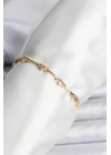 Yıldız Model Gold Renk Pirinç Bileklik